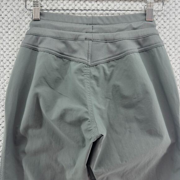 The North Face Pants Women XS Gray Pullon Mid Rise Straight Leg Capri Pockets - Picture 6 of 14